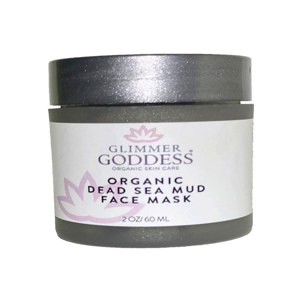 Organic Dead Sea Mud face mask for detoxifying acne-prone skin