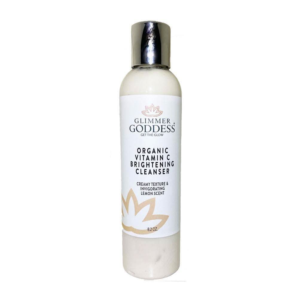 Glimmer Goddess Organic Vitamin C Brightening Cleanser bottle