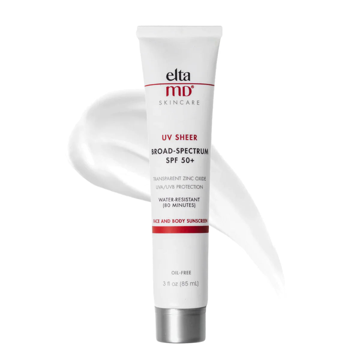EltaMD UV Sheer Broad-Spectrum SPF 50+ sunscreen bottle for sun protection