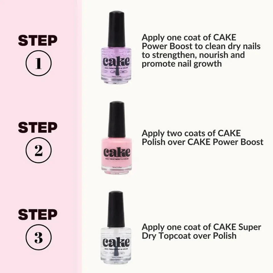 Madame President Pink Nail Strengthening Polish - Long-Lasting