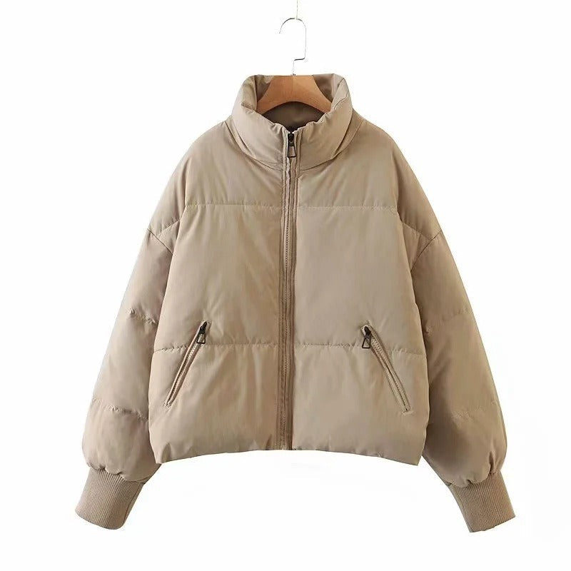 Women's Loose Fit Puffer Jacket Harajuku Style Warm - Image 11