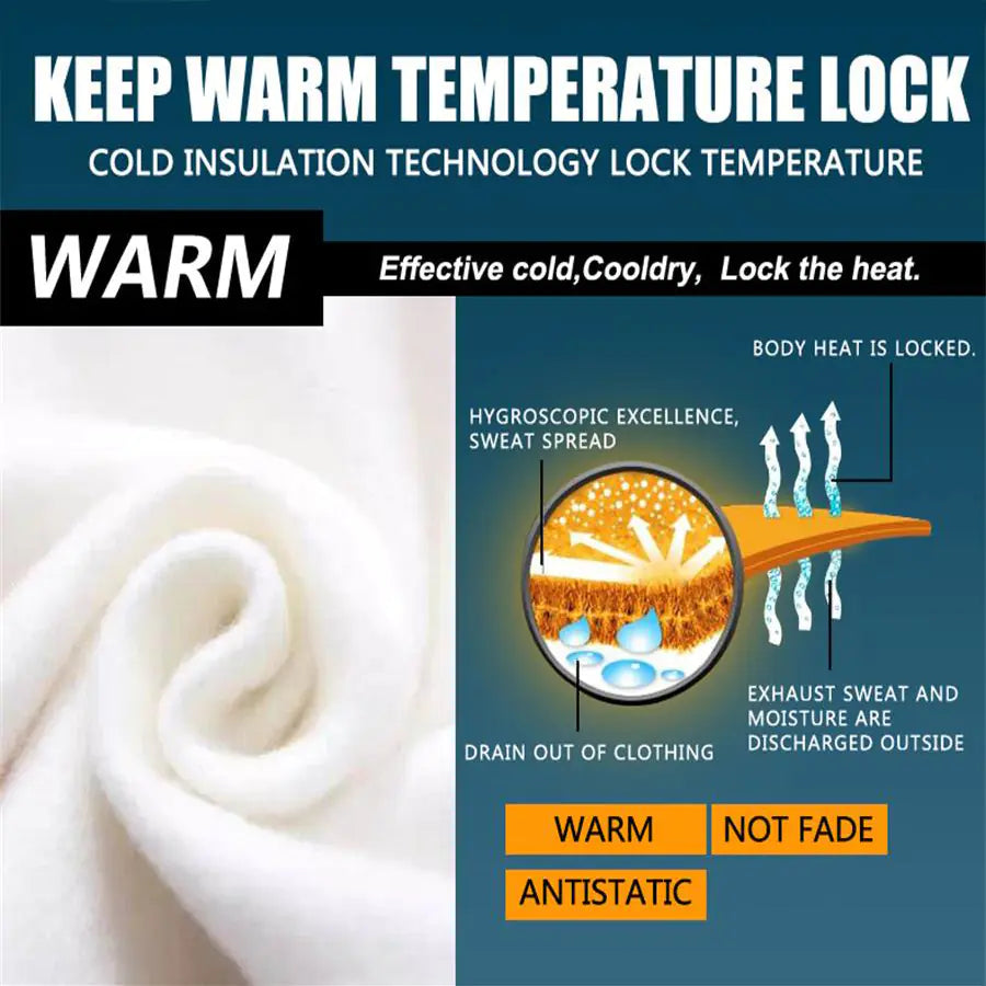GRENADIER Winter Thermal Fleece Cycling Clothing for Men