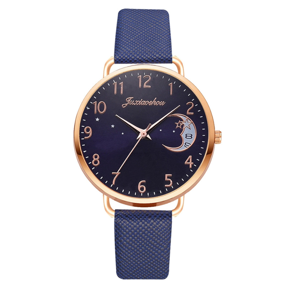 Harajuku Style Leather Strap Women's Watch with Star Moon Dial - Image 14