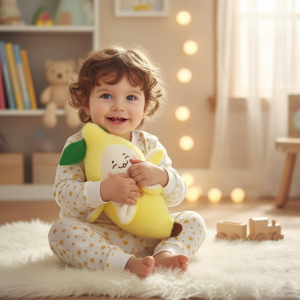 Peeled Banana Plush Toy | Soft & Cuddly Stuffed Animal