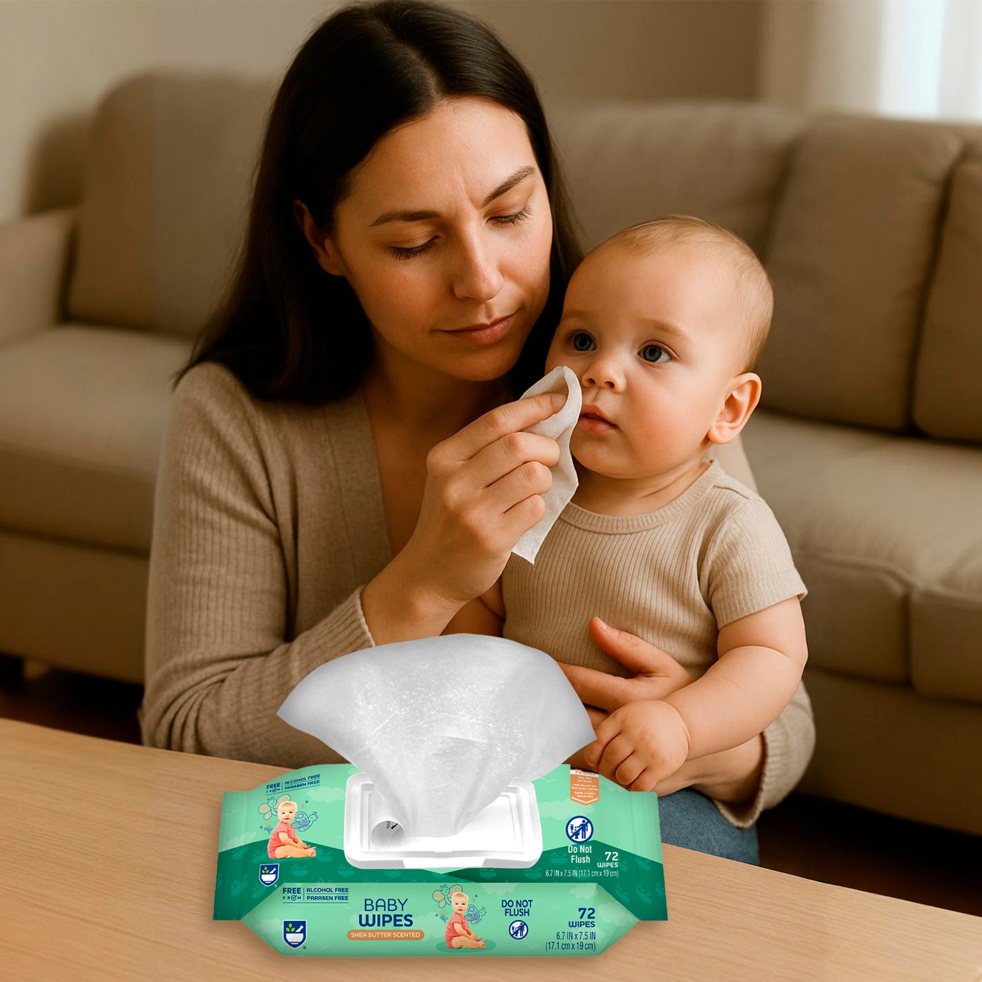 Everyday Care & Clean Bundle: Baby Wipes with Aloe + Makeup Remover Cleansing Towelettes