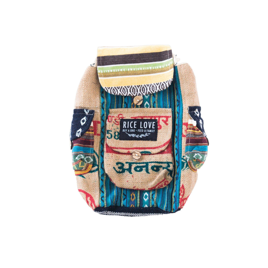 Mini Recycled Travel Backpack Goa