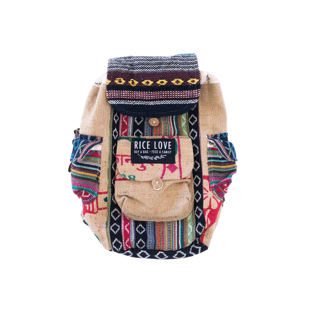 Mini Recycled Travel Backpack Mumbai