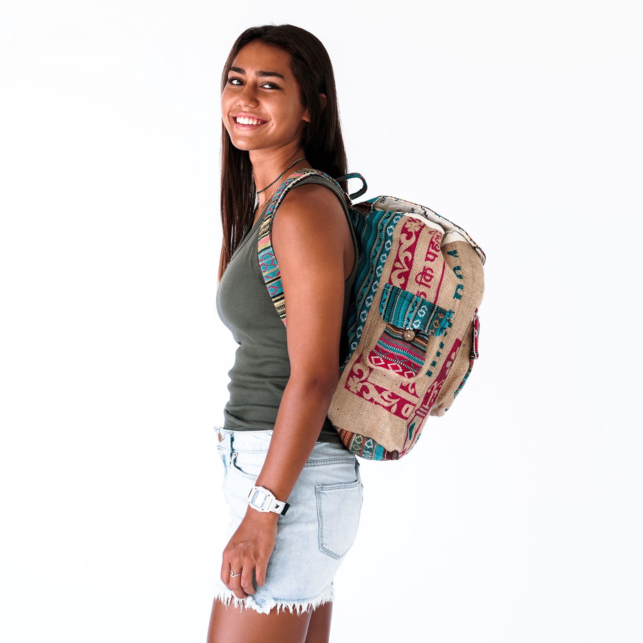 Recycled Travel Backpack Agra