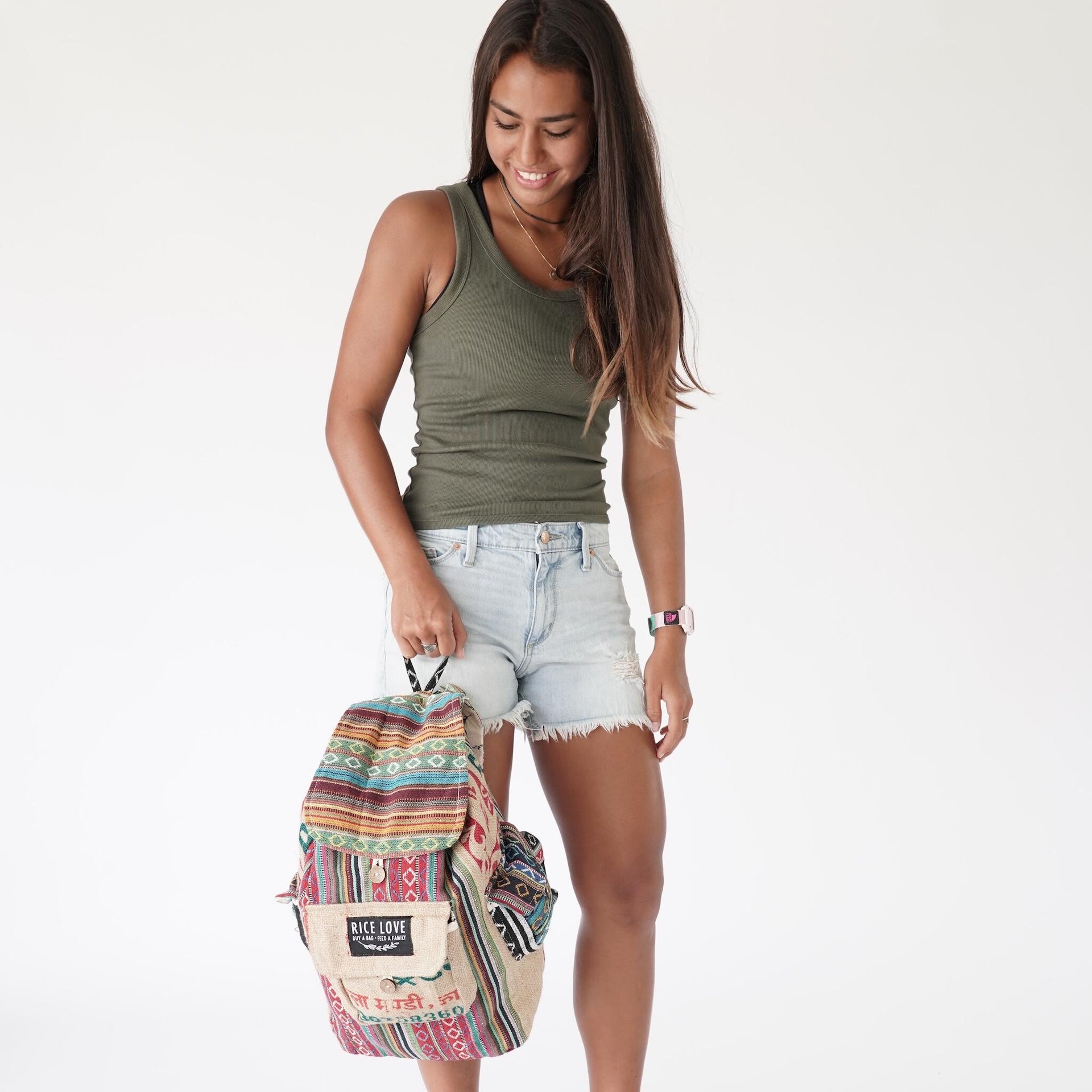 Recycled Travel Backpack Jaipur