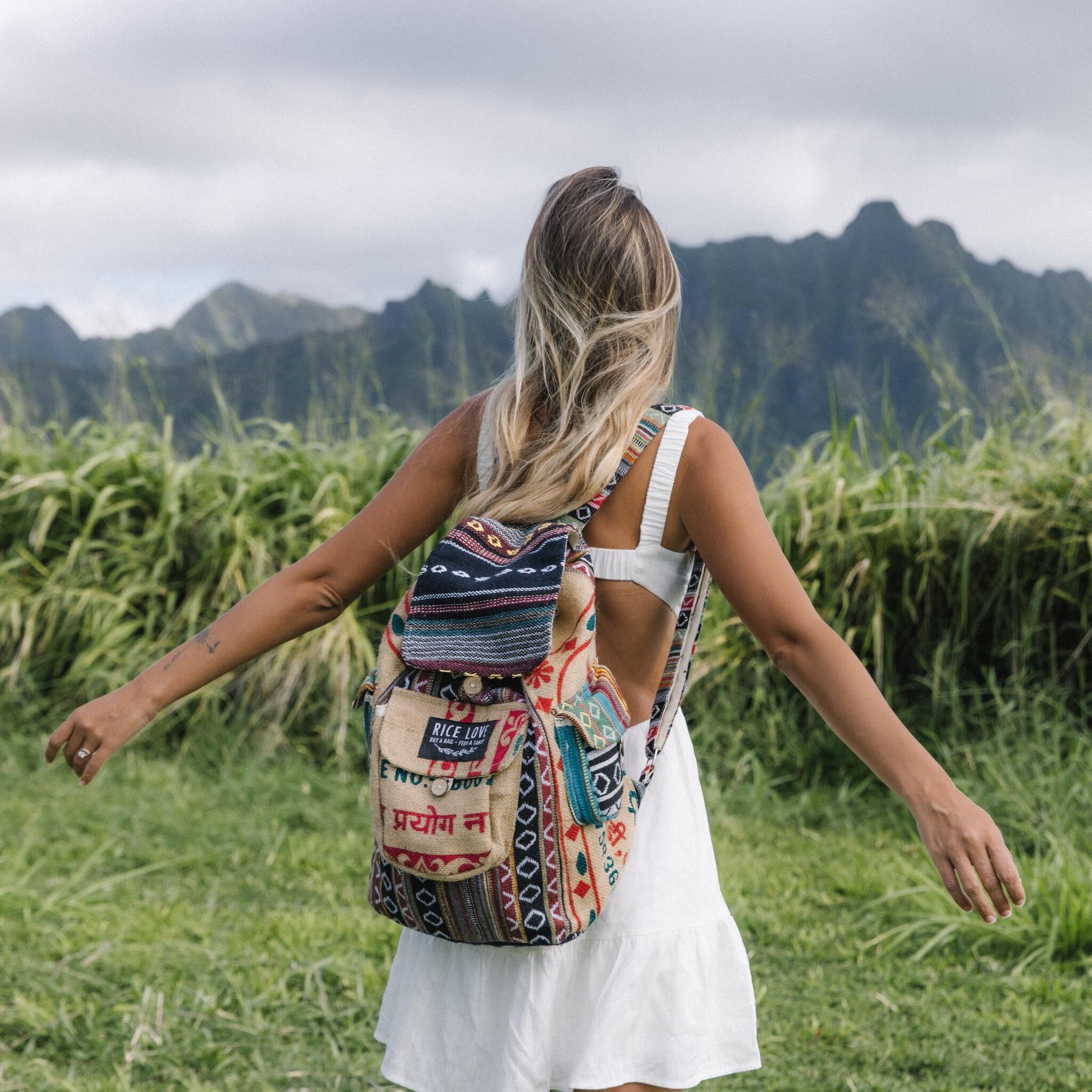 Recycled Travel Backpack Mumbai