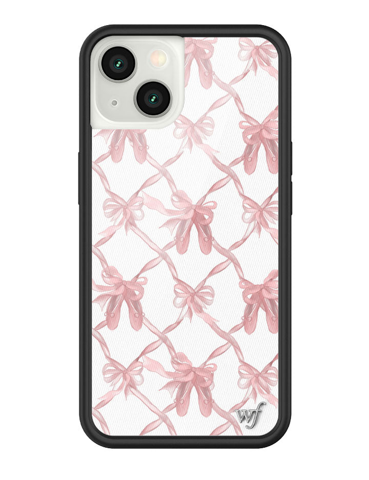 On Pointe Ballet Ribbon iPhone Case with Pink Slippers - Image 26