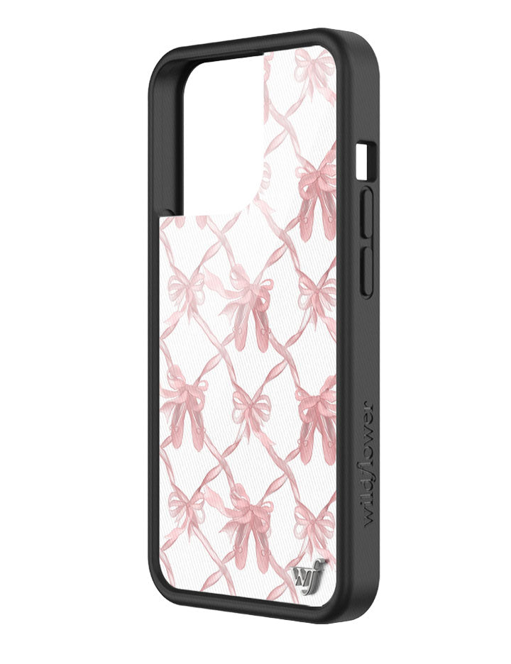 On Pointe Ballet Ribbon iPhone Case with Pink Slippers - Image 25