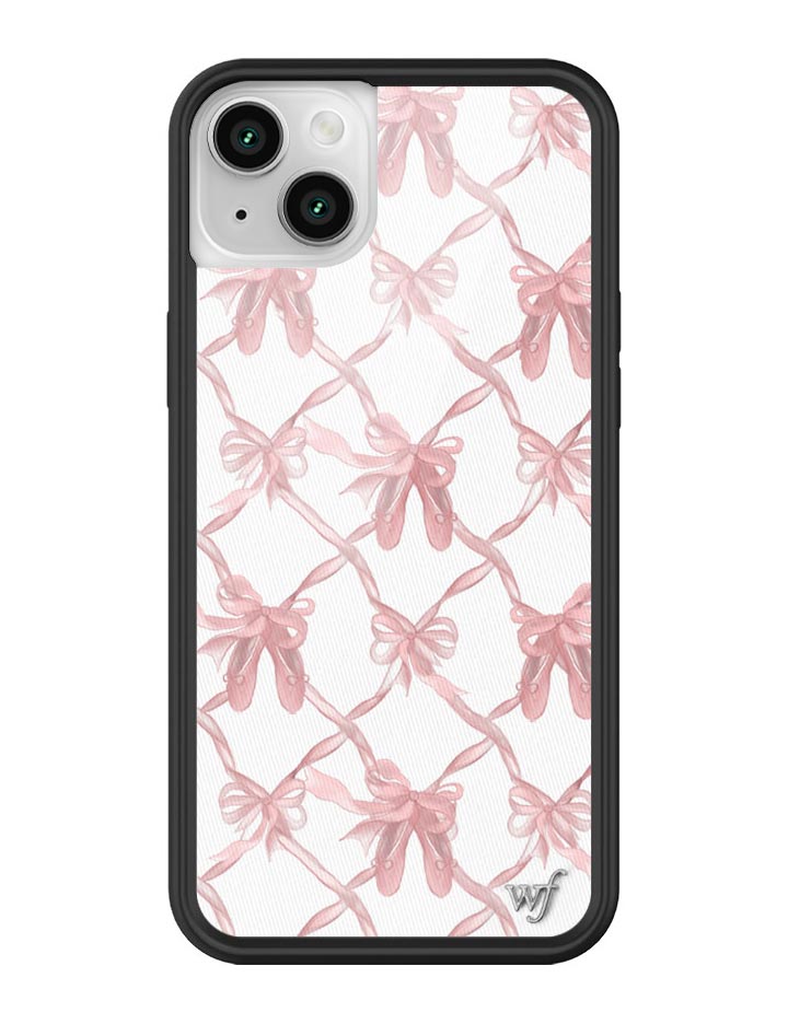 On Pointe Ballet Ribbon iPhone Case with Pink Slippers - Image 20
