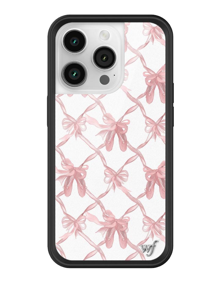 On Pointe Ballet Ribbon iPhone Case with Pink Slippers - Image 18