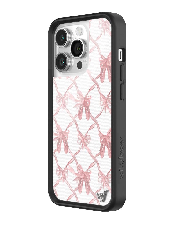 On Pointe Ballet Ribbon iPhone Case with Pink Slippers - Image 19