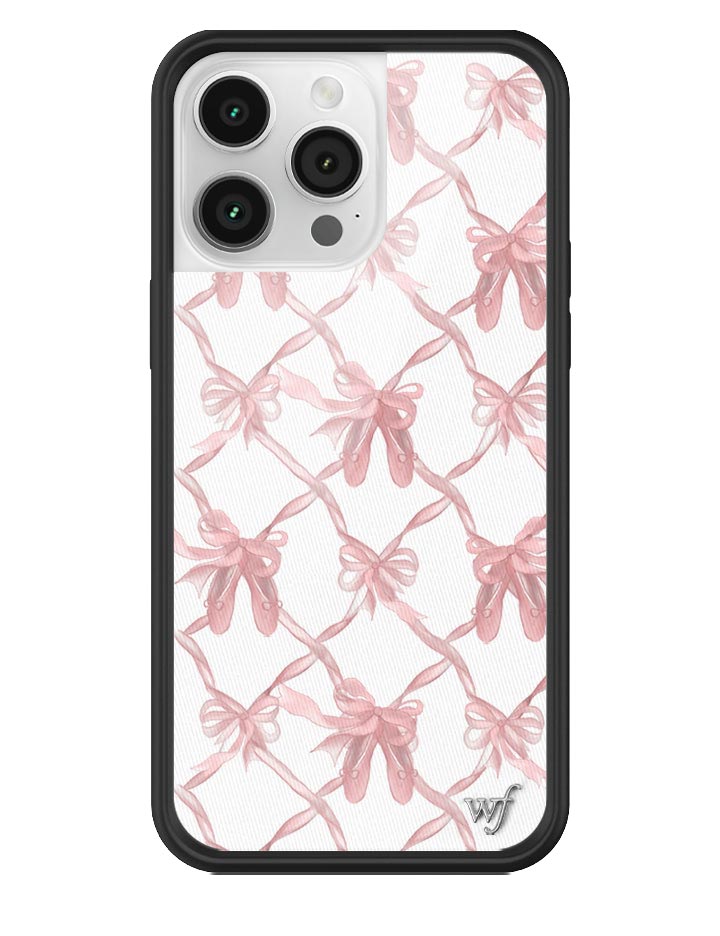 On Pointe Ballet Ribbon iPhone Case with Pink Slippers - Image 16