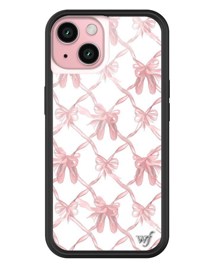 On Pointe Ballet Ribbon iPhone Case with Pink Slippers - Image 14