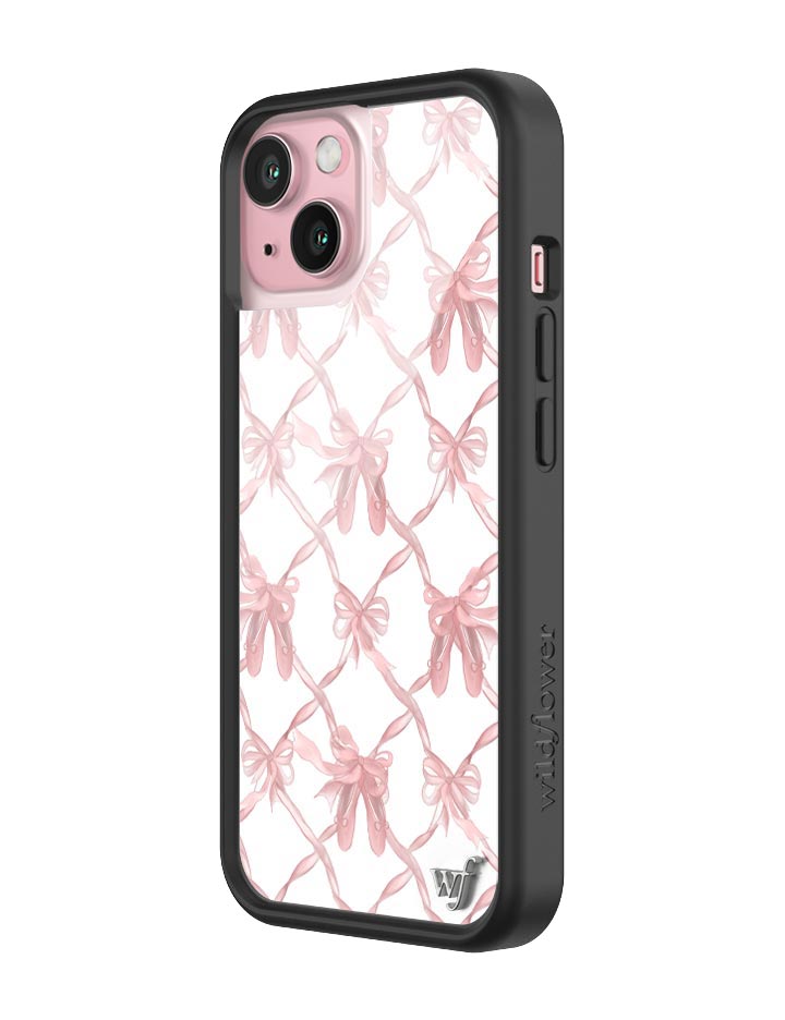 On Pointe Ballet Ribbon iPhone Case with Pink Slippers - Image 15