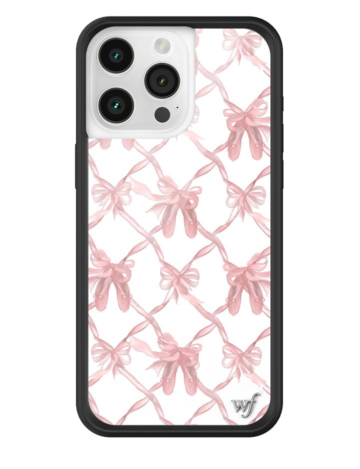 On Pointe Ballet Ribbon iPhone Case with Pink Slippers - Image 8