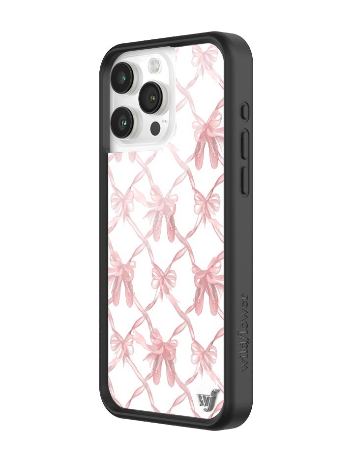 On Pointe Ballet Ribbon iPhone Case with Pink Slippers - Image 9