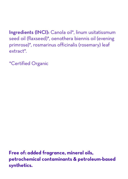 (No Fragrance) Super Sensitive™ Certified Organic Body Oil