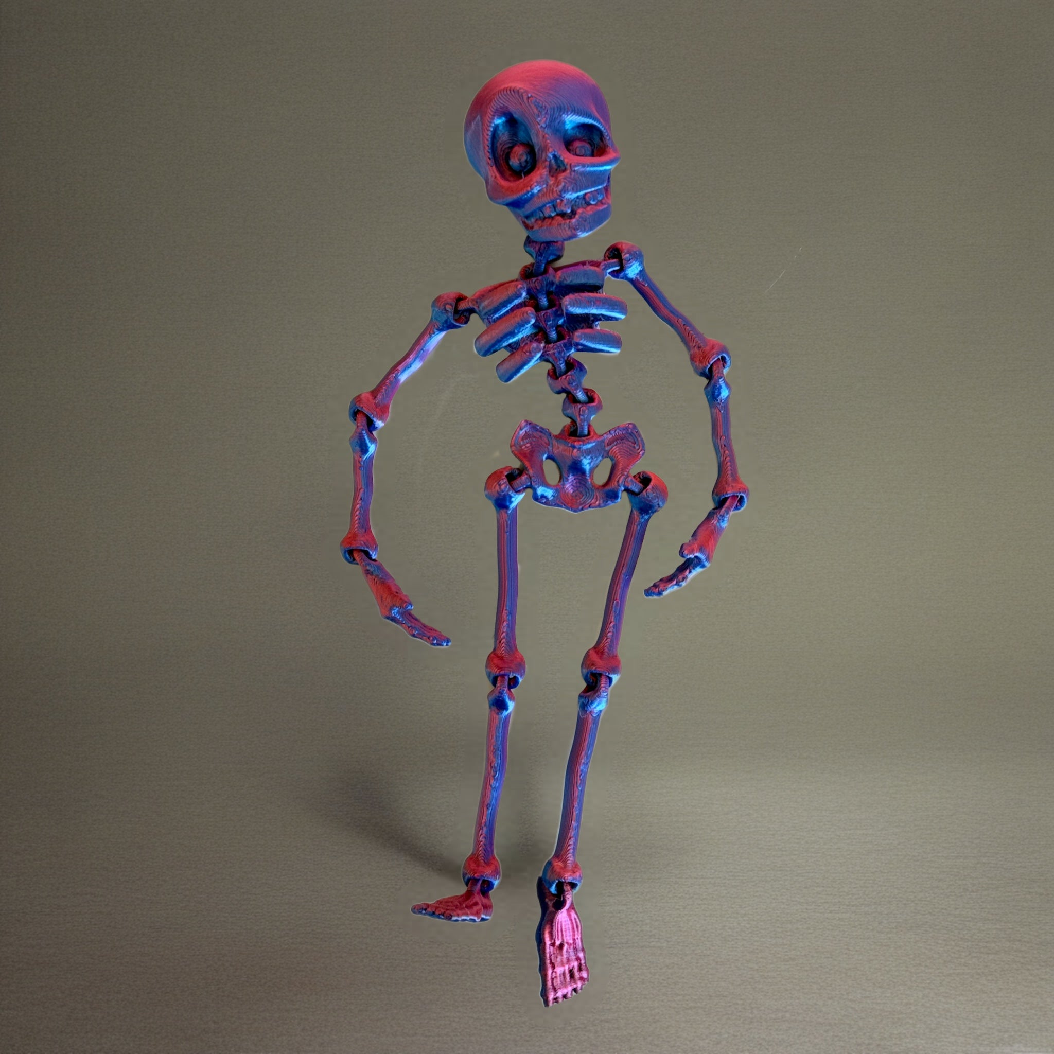 3D Skeleton Charm - Tumbler Handle Charm