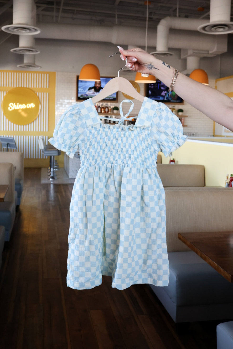 Child Muslin Dress | Morning Check