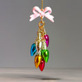 CHRISTMAS LIGHTS Charm - Tumbler Handle Charm
