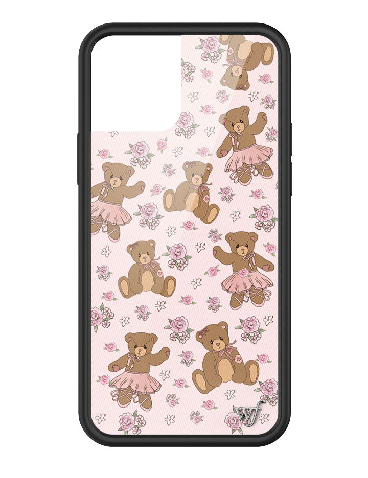 Bear-y Ballet iPhone Case with Pastel Floral Teddy Bears - Image 29