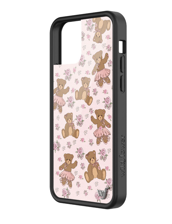 Bear-y Ballet iPhone Case with Pastel Floral Teddy Bears - Image 30
