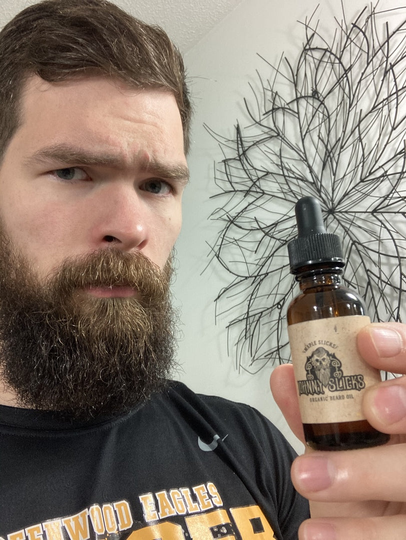 Organic Beard Oil Natural Hair and Skin Grooming Formula
