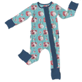 Beckett Anchors Bamboo Ruffle Convertible Footie (Pre-Order)