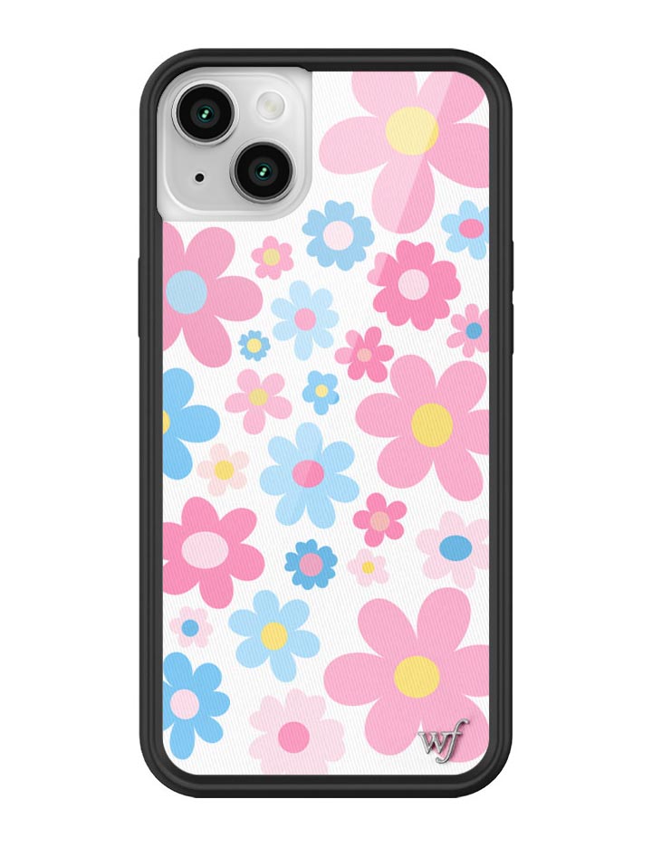 Baby Bloom Floral Print iPhone Case with Protective Bumper