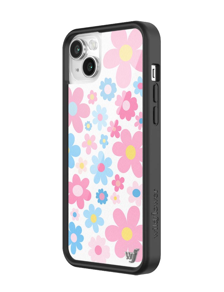 Baby Bloom Floral Print iPhone Case with Protective Bumper