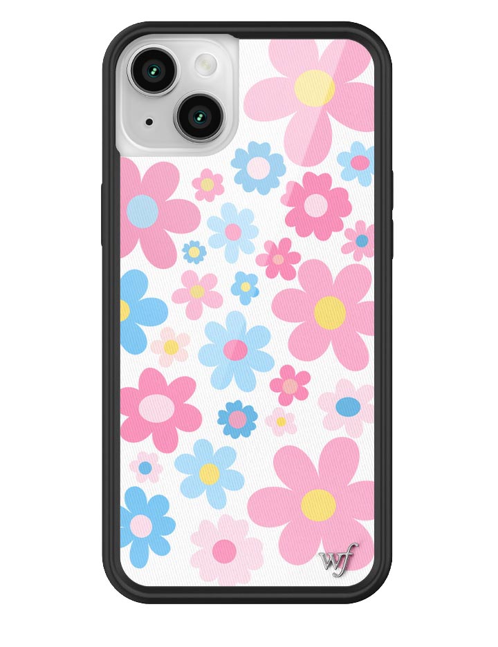 Baby Bloom Floral Print iPhone Case with Protective Bumper