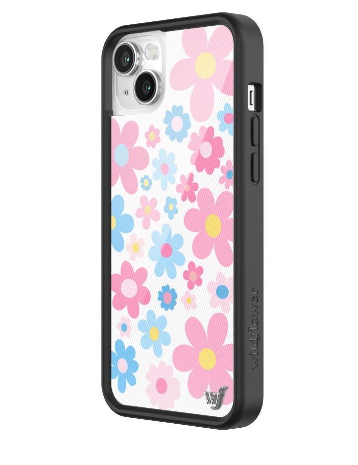 Baby Bloom Floral Print iPhone Case with Protective Bumper