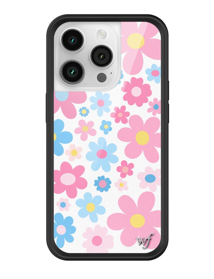Baby Bloom Floral Print iPhone Case with Protective Bumper
