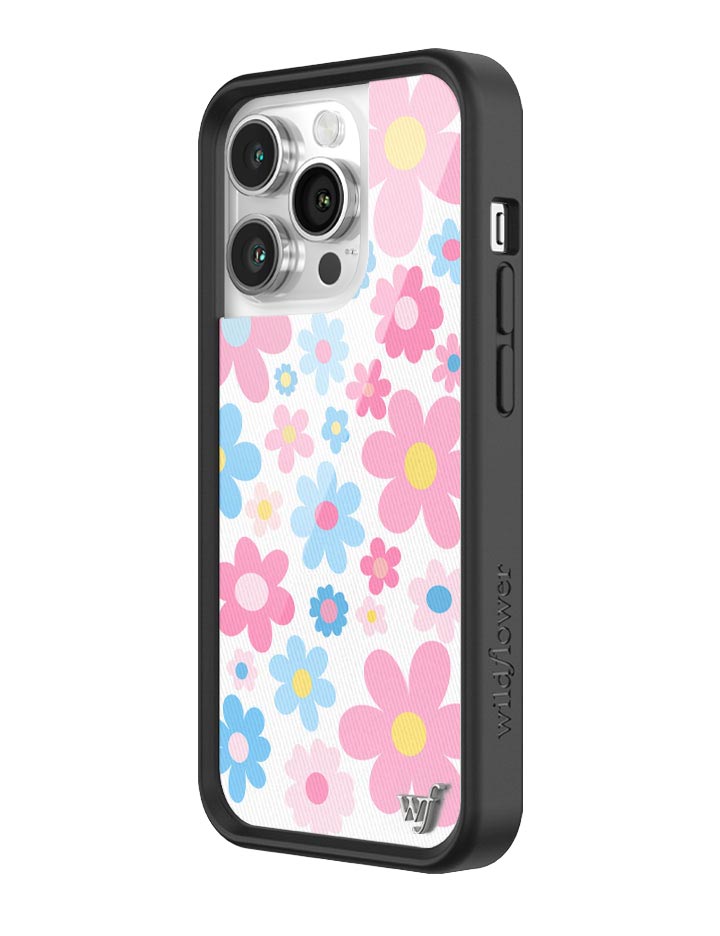 Baby Bloom Floral Print iPhone Case with Protective Bumper