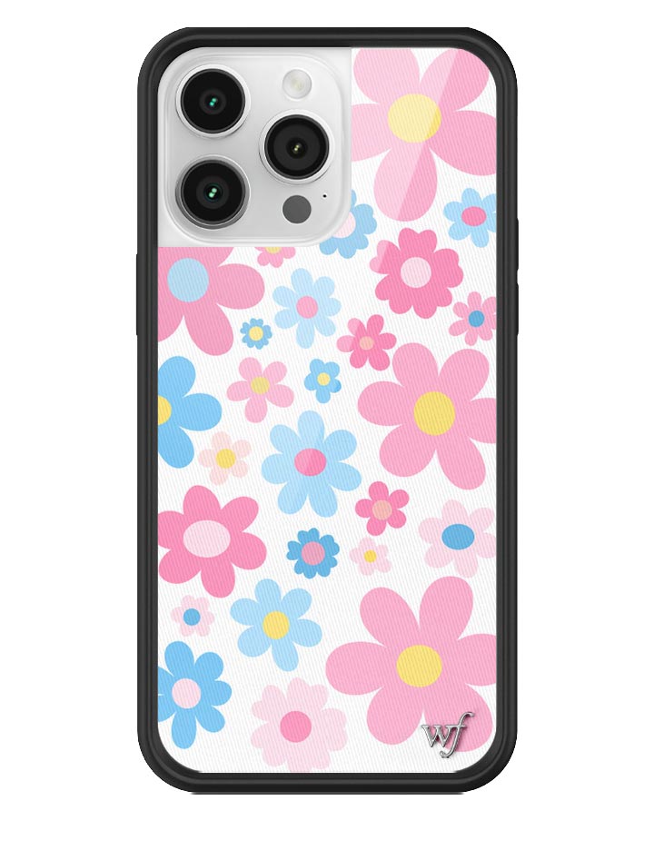 Baby Bloom Floral Print iPhone Case with Protective Bumper