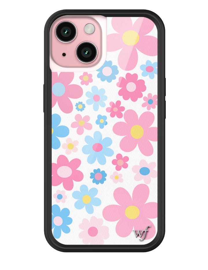Baby Bloom Floral Print iPhone Case with Protective Bumper