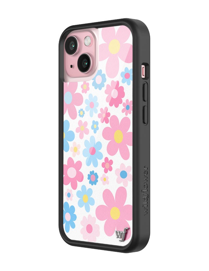Baby Bloom Floral Print iPhone Case with Protective Bumper