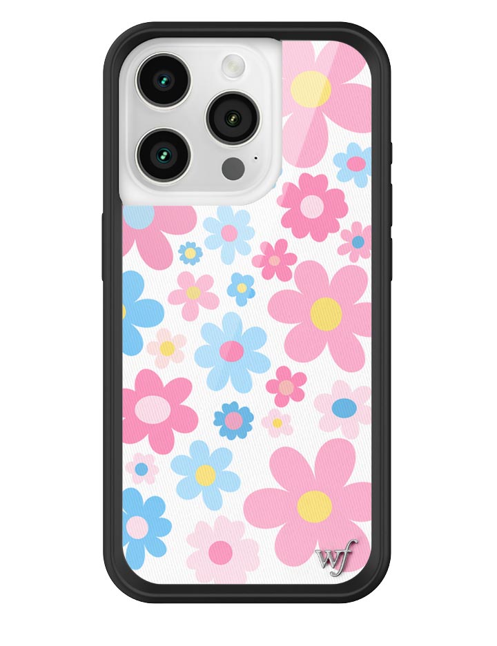 Baby Bloom Floral Print iPhone Case with Protective Bumper