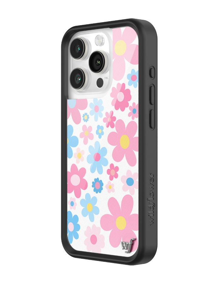 Baby Bloom Floral Print iPhone Case with Protective Bumper