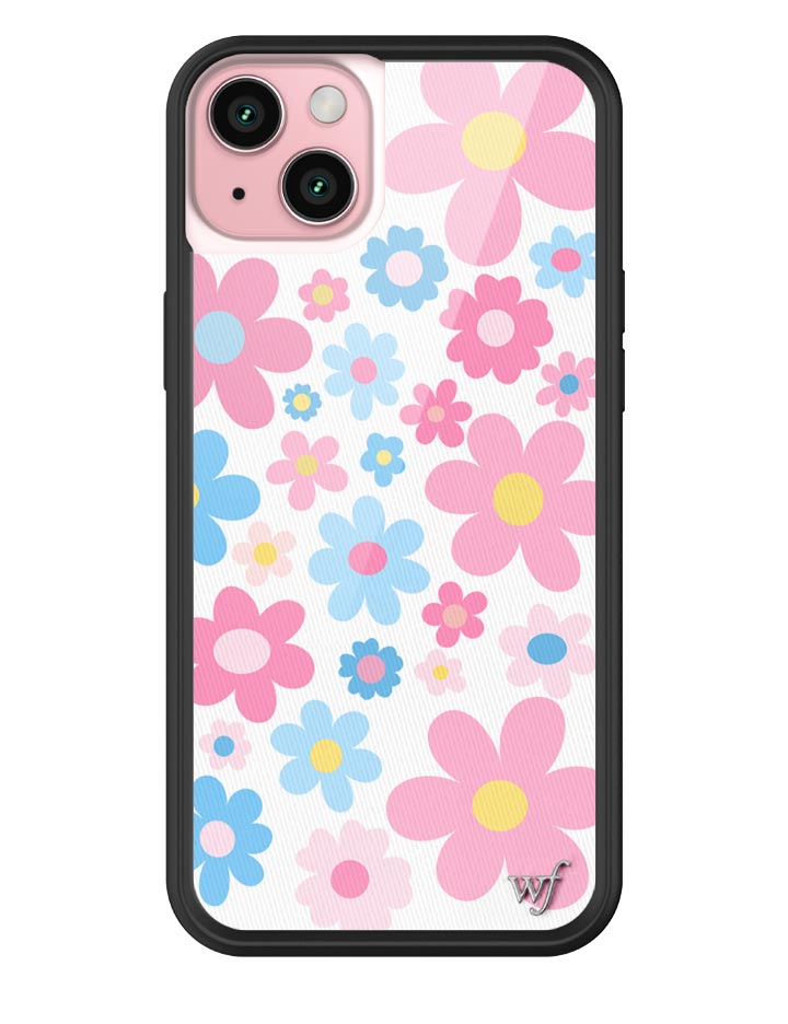 Baby Bloom Floral Print iPhone Case with Protective Bumper