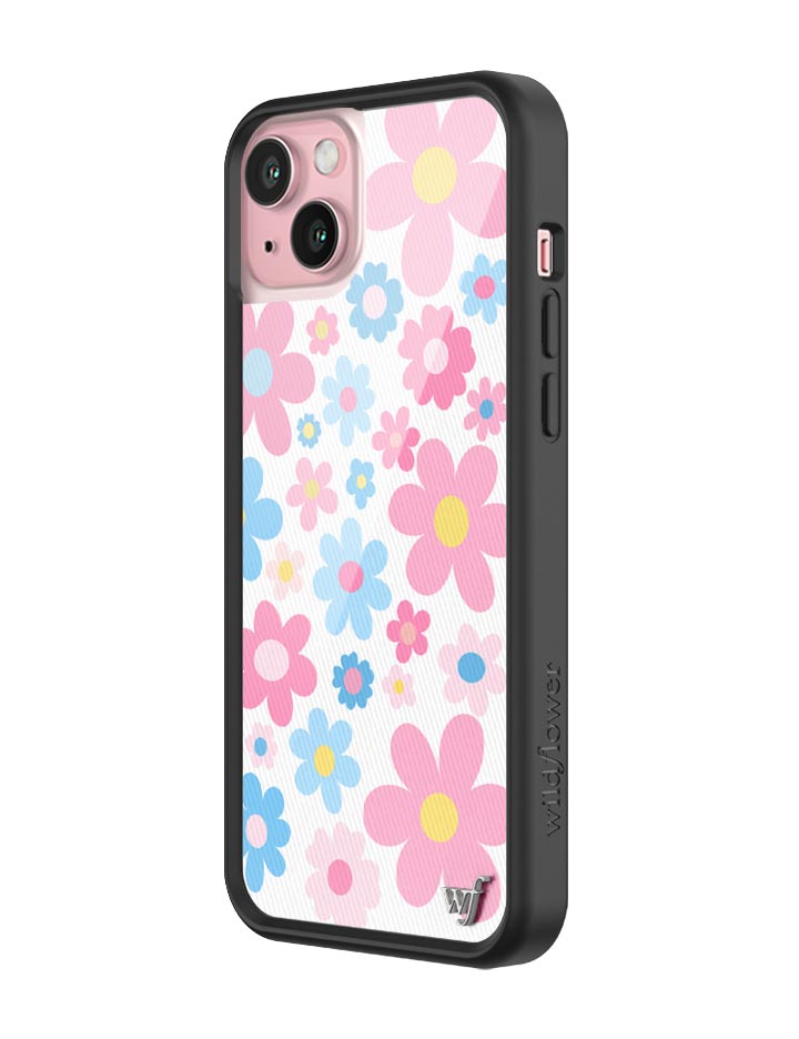 Baby Bloom Floral Print iPhone Case with Protective Bumper
