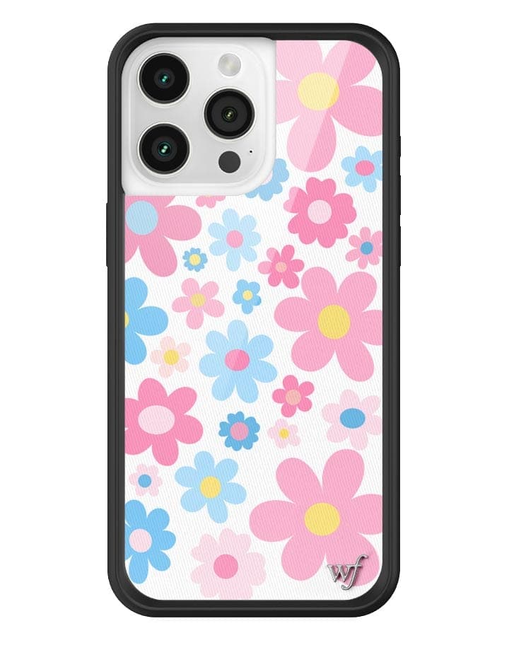 Baby Bloom Floral Print iPhone Case with Protective Bumper