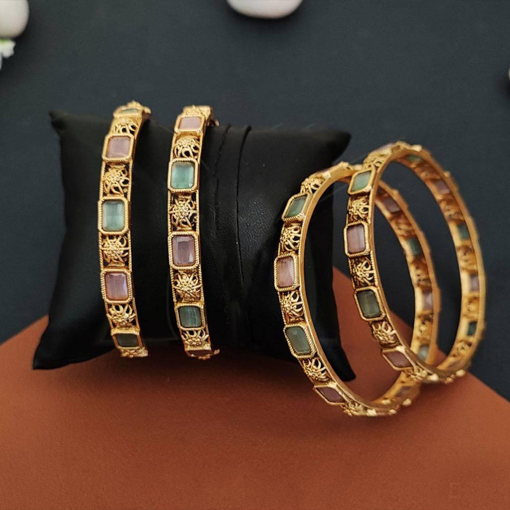 Kemp Design Bangle Set - Party Wear Traditional Jewelry