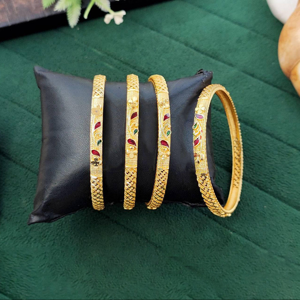 Elegant Traditional Fancy Bangle Set for Festive Wear
