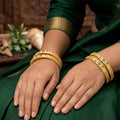 Designer Antique Finish Bangle Set for Women
