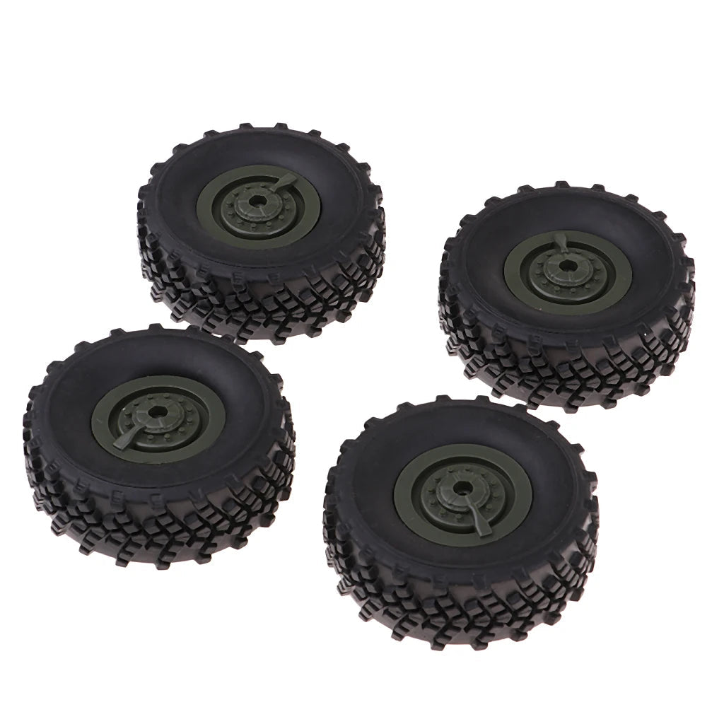 Rubber Tire & Wheel Set